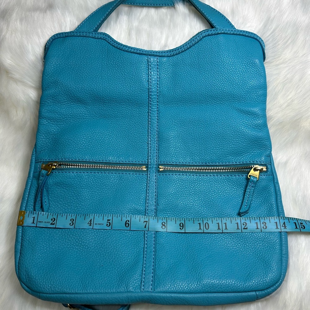 Retro Fossil Erin Foldover Tote/Satchel Cross Body - Picture 7 of 8